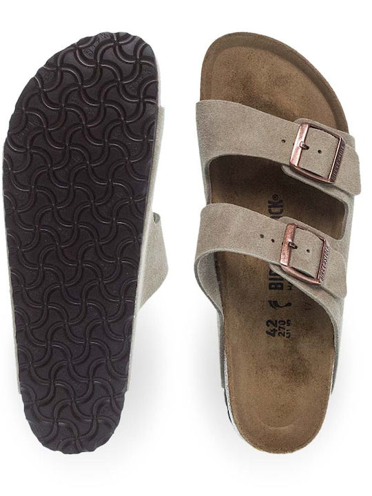 Arizona Men's Sandals Brown Narrow Fit
