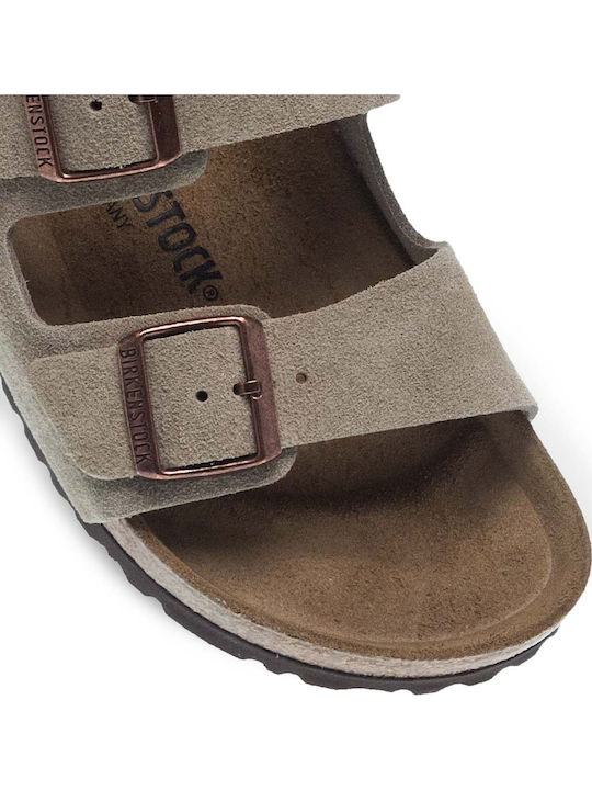 Arizona Men's Sandals Brown Narrow Fit