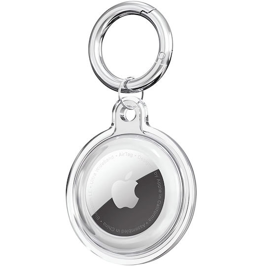 Techsuit Ct15 Калъф Силикон за AirTag в Прозрачен цвят