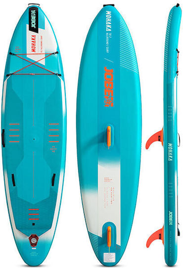 Jobe Mohaka Inflatable SUP Board / Windsurf With Length 3.09m Turquoise