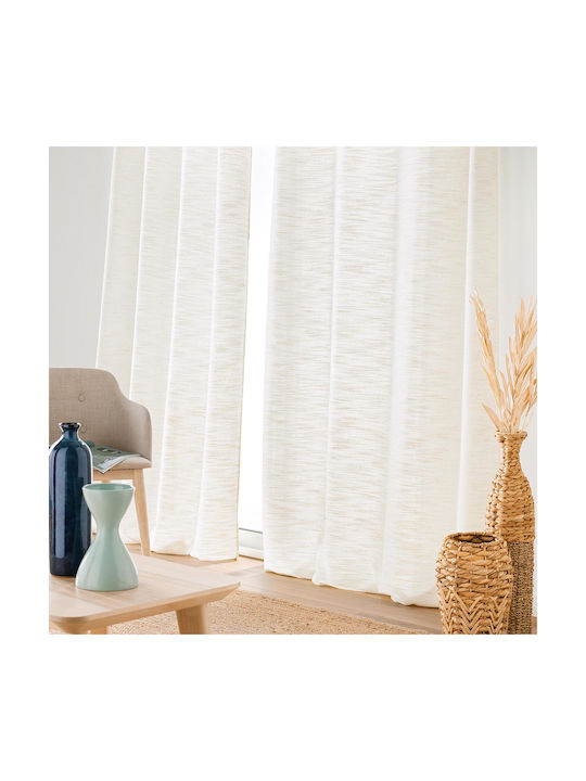 Curtain With Grommets L-c Nando Ecru 140x260cm