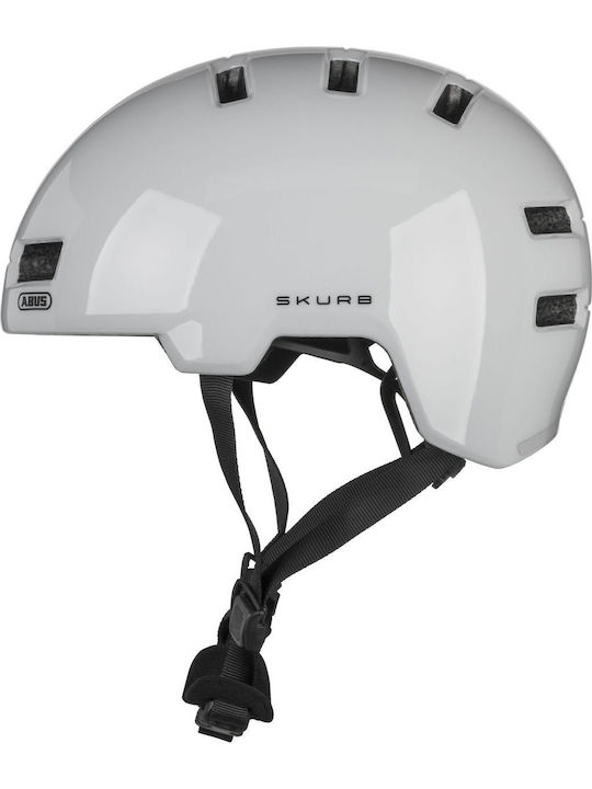 Abus Skurb Κράνος Ποδηλάτου Πόλης / BMX Λευκό Abus Skurb Κράνος Ποδηλάτου Πόλης / BMX Λευκό