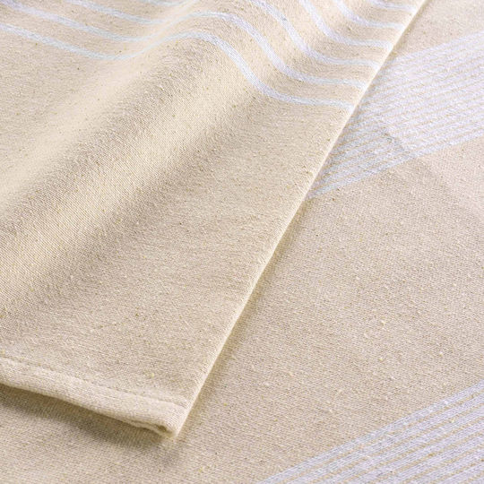 L-c Adele Κουβέρτα Πικέ Ημίδιπλη 180x220εκ. Natural