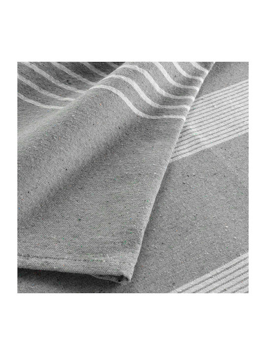 L-c Adele Piqué Bettdecke Übergröße 220x240cm Grau