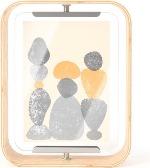 Umbra Fotorahmen Hölzernes mit Beige Rahmen