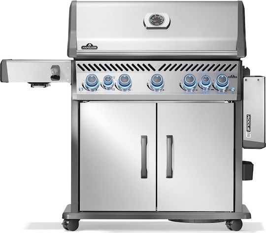 Napoleon Rogue PRO S 625 SIB Газово Барбекю Решетка 88брx46брсм. с 6 бр 25.94кВт и Инфрачервен Нагревател