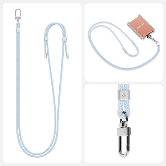 Spigen Universal Cross Body Strap 2 1 Pack Mute Blue Afa08367