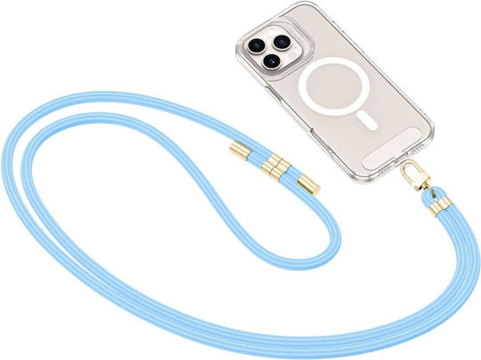 Tech-Protect Rope Crossbody Strap Λουράκι Λαιμού για Κινητά Μπλε