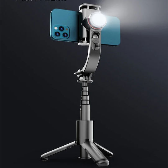 Techsuit Selfie Stick με Bluetooth / Τηλεχειριστήριο Μαύρο