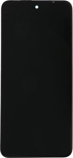 O ecran cu Mecanism Tactil și Cadru pentru Xiaomi Redmi Note 10 4G (Negru)