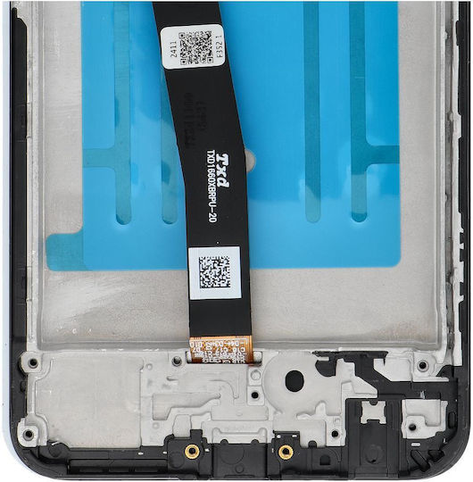 Екран Ncc Lcd Display със Сензорен Механизъм и Рамка за SAMSUNG A22 5G A226B (Черен)
