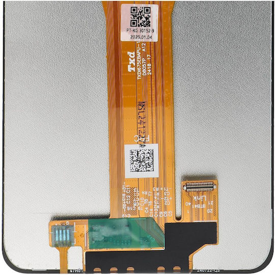 Οθόνη mit Touch-Mechanismus für Samsung A06 (Schwarz)