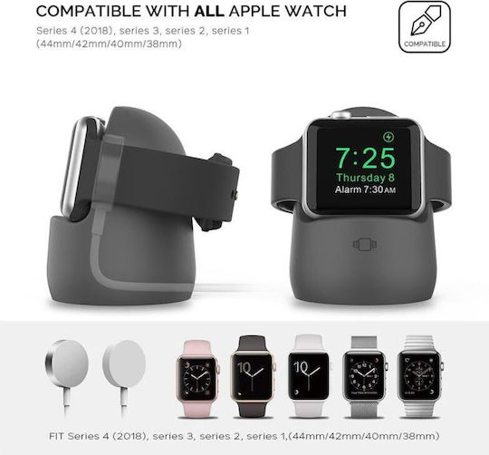 AHAstyle Pt63 Зарядно за Apple Watch Сив