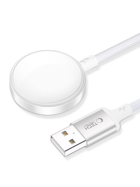 Tech-Protect Mc02 Ultraboost Φορτιστής για Apple Watch Λευκός