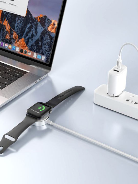 Tech-Protect Mc02 Ultraboost Φορτιστής για Apple Watch Λευκός