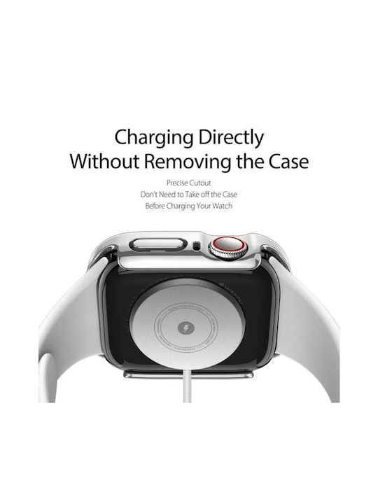 Dux Ducis Hamo Πλαστική Θήκη σε Ασημί χρώμα για Apple Watch 10 46mm Dux Ducis Hamo Πλαστική Θήκη σε Ασημί χρώμα για Apple Watch 10 46mm