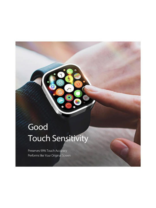 Dux Ducis Hamo Πλαστική Θήκη σε Ασημί χρώμα για Apple Watch 10 46mm