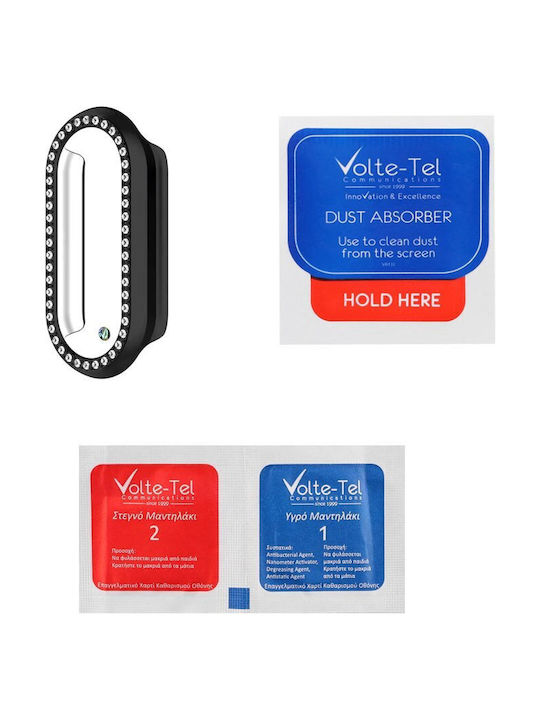 Volte-Tel Πλαστική Θήκη σε Μαύρο χρώμα για Xiaomi Smart Band 9, Smart Band 9NF