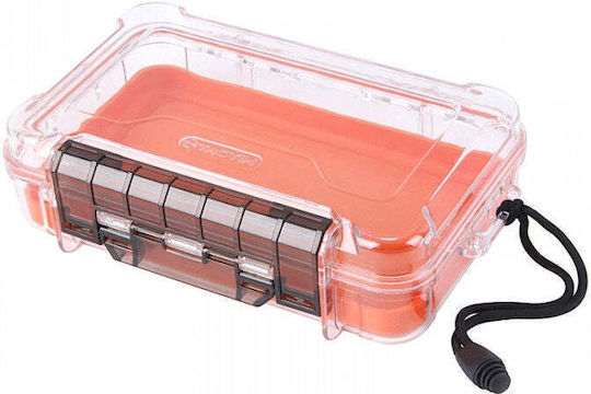Tactix Protective Case Transparent Waterproof Plastic Wrist Strap 18.5x11.6x4.5cm 320070 1 Piece