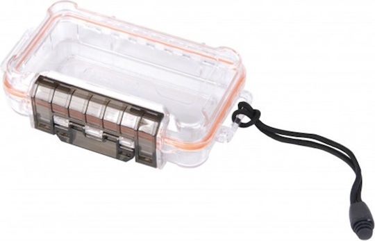 Tactix Protective Case Transparent Waterproof Plastic Wrist Strap 18.5x11.6x4.5cm 320070 1 Piece