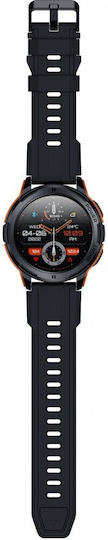 Oukitel BT10 Smartwatch (Black, Orange)