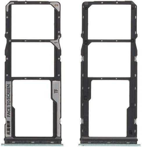 Tavă Duală pentru Cartelă SIM și Card SD Xiaomi Redmi Note 12s Verde Perlă
