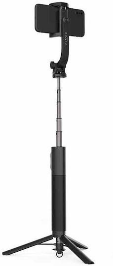 Fixed Селфи Стик Трипод За Мобилно Устройство Bluetooth Черен