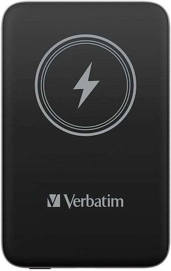 Verbatim Charge ‘n’ Go MagSafe Power Bank 10000mAh 15W Черен
