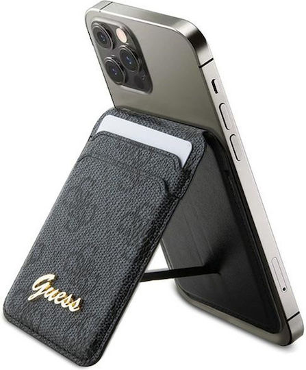 Guess MagSafe Card Case 4G Classic Logo in Black color