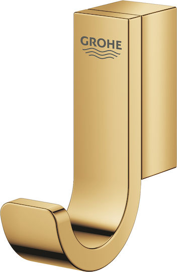 Grohe Selection 41039GL0 Άγκιστρο Μπάνιου Μονό με Βίδες Χρυσό