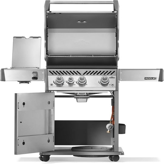 Napoleon Rogue PRO 425 SIB Газово Барбекю Чугунена Решетка 60брx46брсм. с 4 бр 16.41кВт и Инфрачервен Нагревател