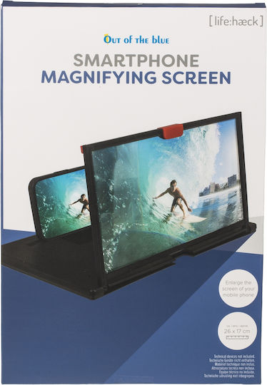 ArteLibre Phone Screen Magnifier Out Of The Blue Magnifying Glass in Black color