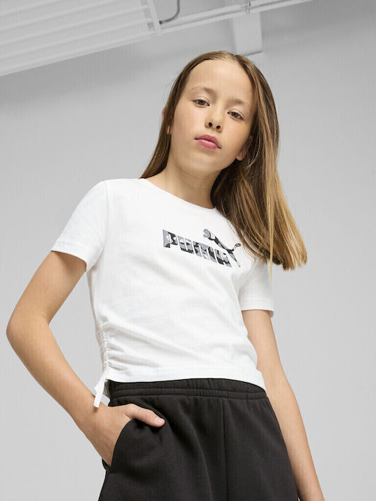 Παιδικό T-shirt Μαύρο Logo