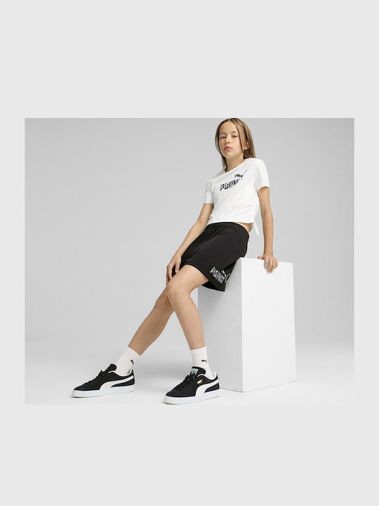 Παιδικό T-shirt Μαύρο Logo