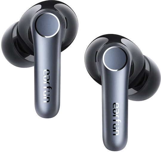 Earfun Air Pro 4 In-ear Bluetooth Handsfree Ακουστικά με Αντοχή στον Ιδρώτα και Θήκη Φόρτισης Μαύρα