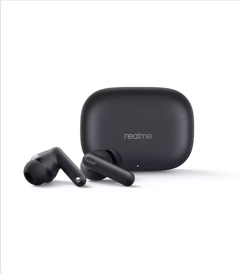 Realme Buds T310 Bluetooth Handsfree Earphones with Sweat Resistance and Charging Case Vibrant Black