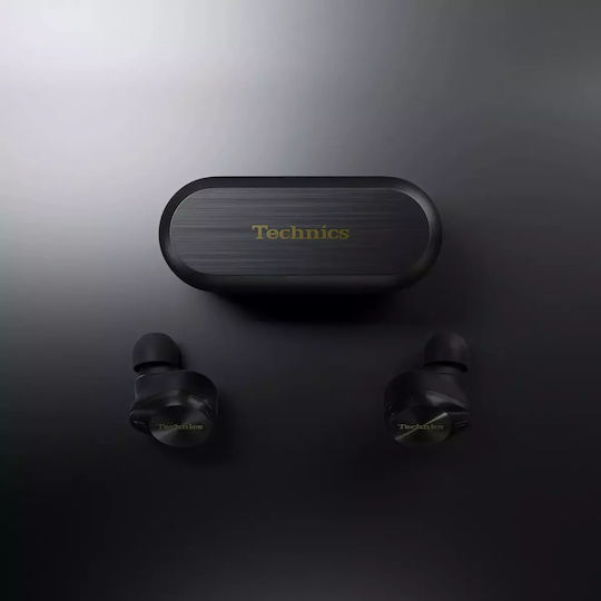 Technics EAH-AZ80E-K In-ear Bluetooth Handsfree Earphones with Sweat Resistance and Charging Case Black