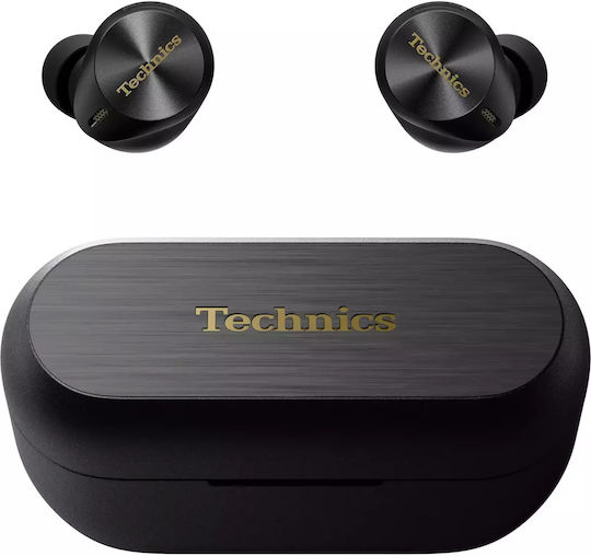 Technics EAH-AZ80E-K In-ear Bluetooth Handsfree Earphones with Sweat Resistance and Charging Case Black
