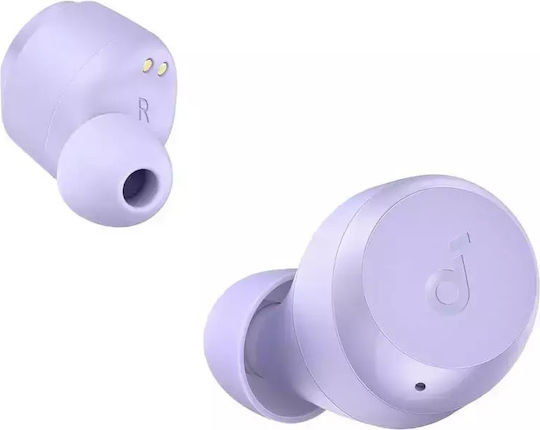 Soundcore by Anker A25i In-ear Bluetooth Handsfree Earphones with Sweat Resistance and Charging Case Purple
