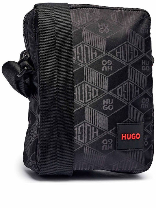 Ethon Herrentasche Schulter / Crossbody Schwarz