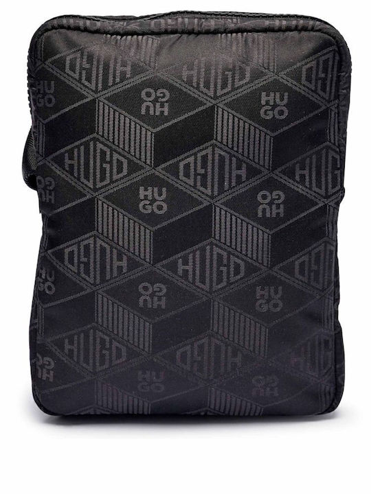 Ethon Herrentasche Schulter / Crossbody Schwarz
