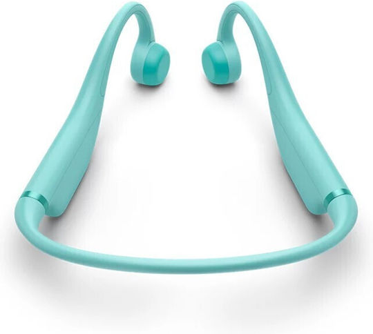Philips TAK4607 Bone Conduction Bluetooth Handsfree Earphones with Sweat Resistance Green