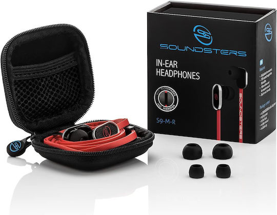 DeleyCON Soundsters S9 Безжични Стерео с жак 3.5mm Червен