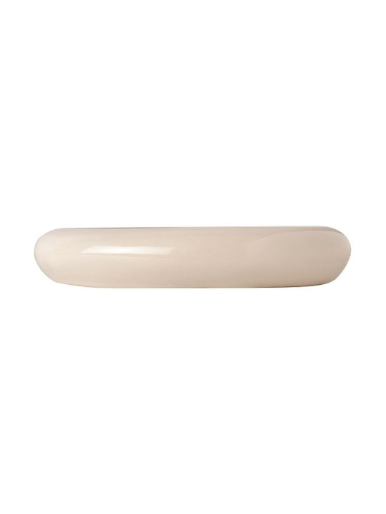 Beige Porzellanschale Φ12xh4cm Pillow Gourmet Gtsa 69-3312 00044633