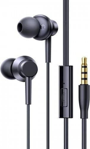 Baseus Encok Freisprecheinrichtung mit Stecker 3.5mm Schwarz