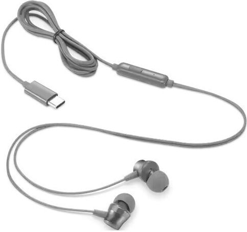 Lenovo GXD1J77353 In-ear Handsfree Headphones with Connector USB-C Gray