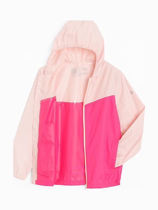 Kinderjacken & Winterjacken Lässig Kurze mit Kapuze Rosa