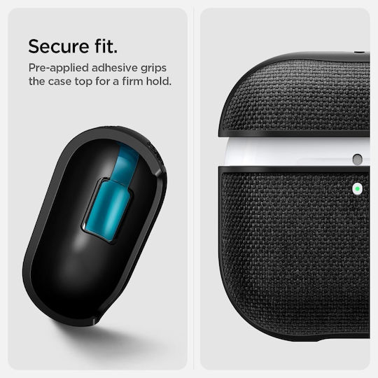 Spigen Urban Fit Case Silicone in Black color for Apple AirPods 4