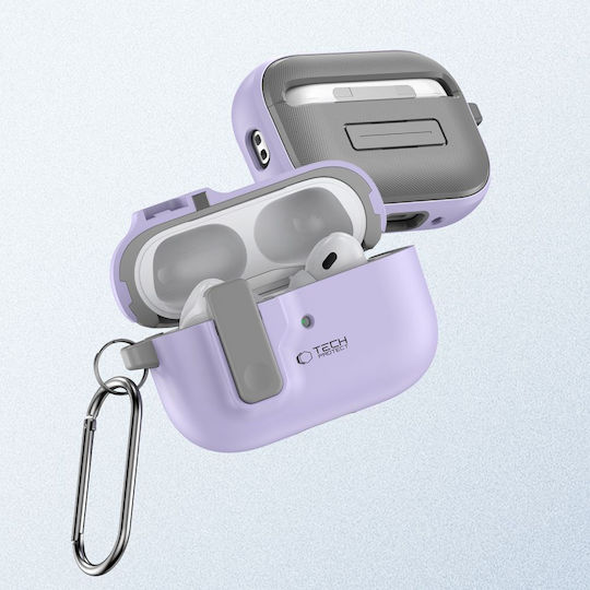 Tech-protect Slim Hook Apple Airpods Pro 1 2 Lavender
