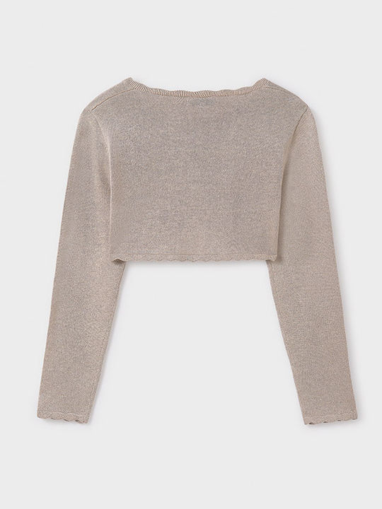 Cardigan pentru copii Tricotat gri